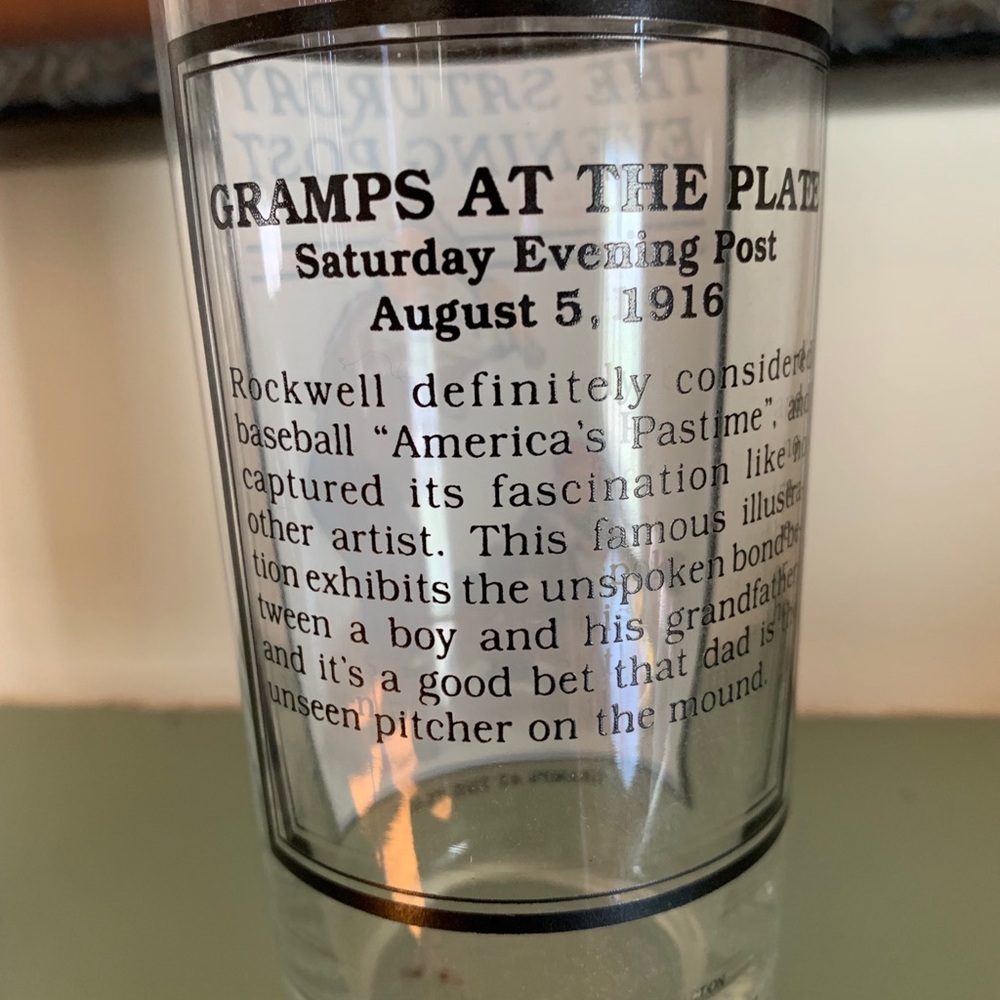 2 Norman Rockwell Collectible Glasses 1987 Arby’s - Picture 7 of 9